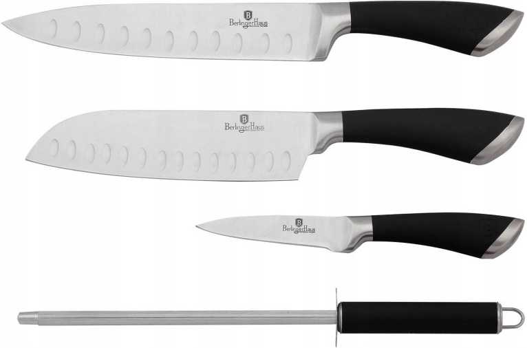 Berlingerhaus Sada nožů 4 ks Velvet nerez / černá 