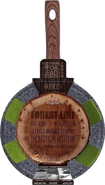Berlingerhaus Pánev na palačinky s mramorovým povrchem 25 cm Forest Line 