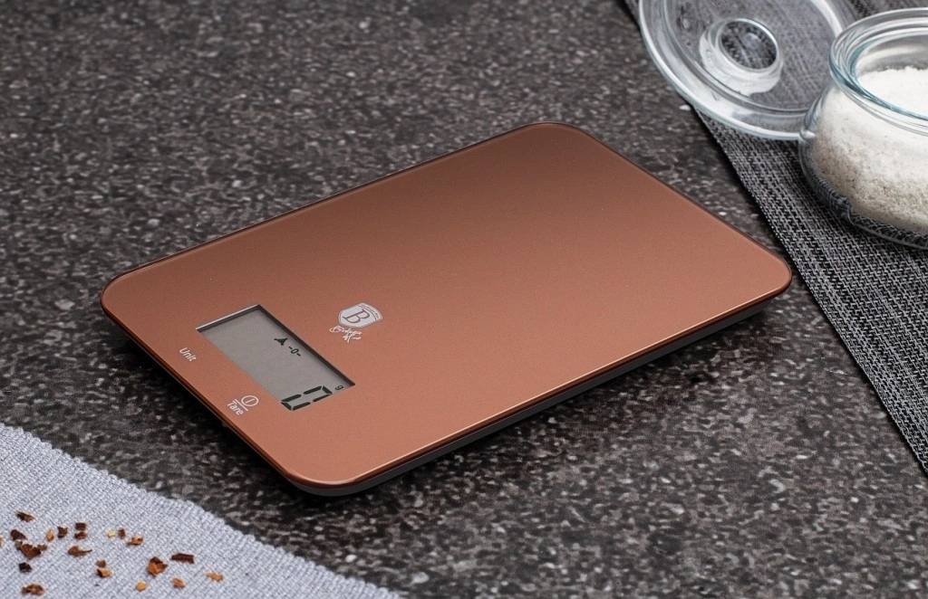 Berlingerhaus Váha kuchyňská digitální 5 kg Rosegold Metallic Line 