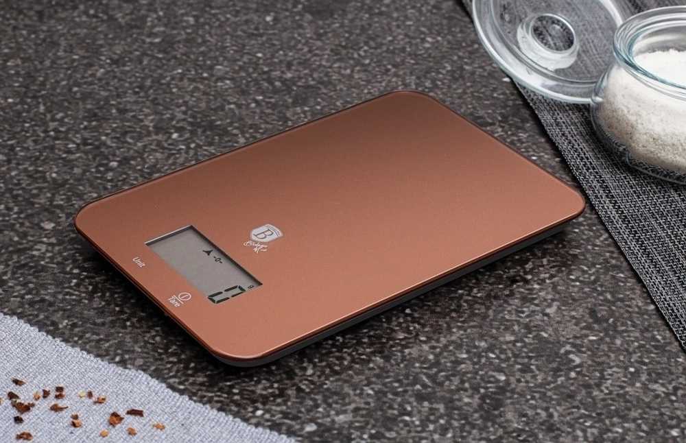 Berlingerhaus Váha kuchyňská digitální 5 kg Rosegold Metallic Line 