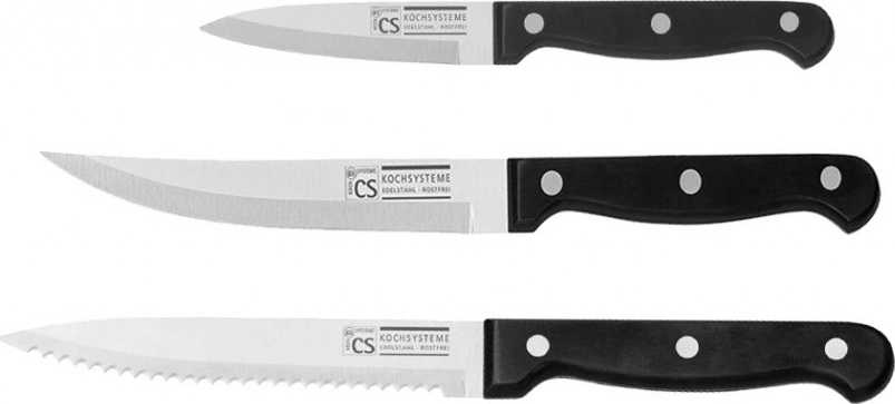 Cs solingen Sada nožů 3 ks TRI - STAR 
