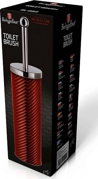 Berlingerhaus WC štětka nerez Burgundy Metallic Line 