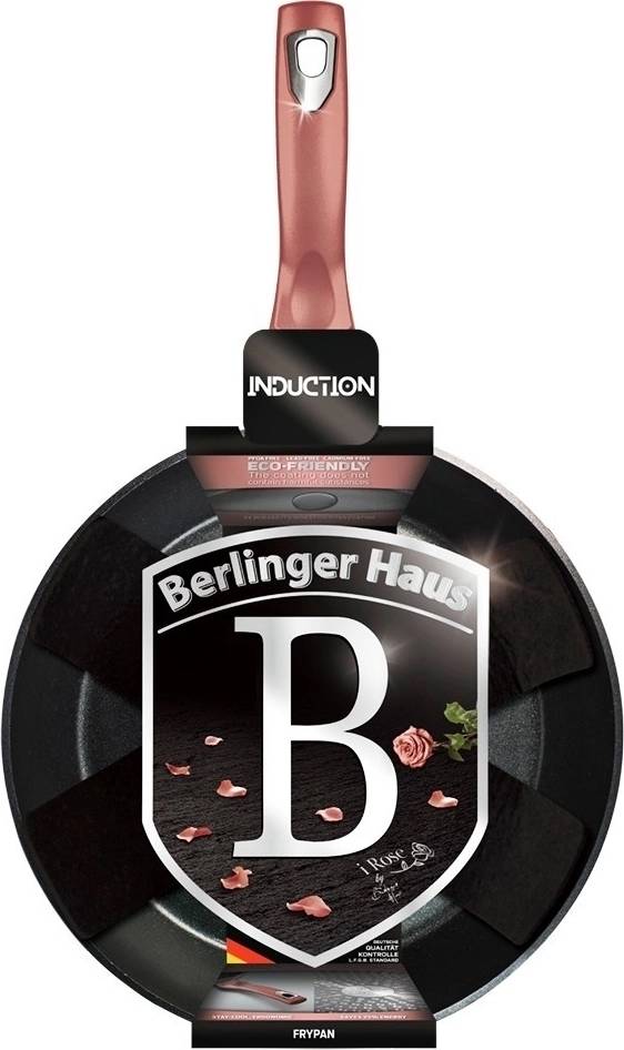 Berlingerhaus Pánev s titanovým povrchem 24 cm I-Rose Edition 