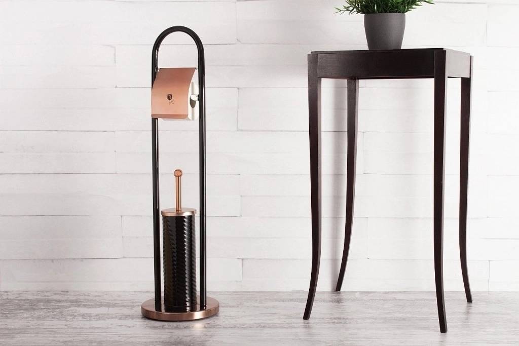 Berlingerhaus WC sada nerez Black Rose Collection 80 cm