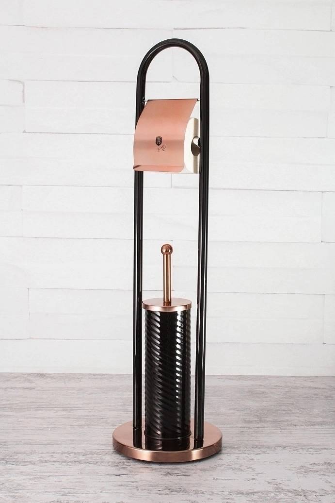 Berlingerhaus WC sada nerez Black Rose Collection 80 cm