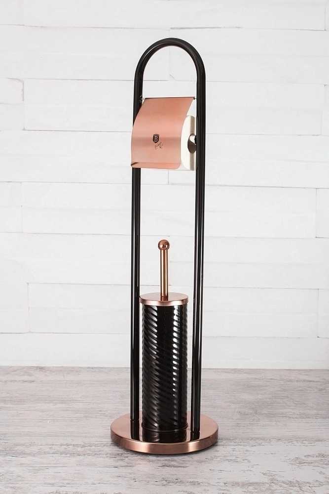 Berlingerhaus WC sada nerez Black Rose Collection 80 cm