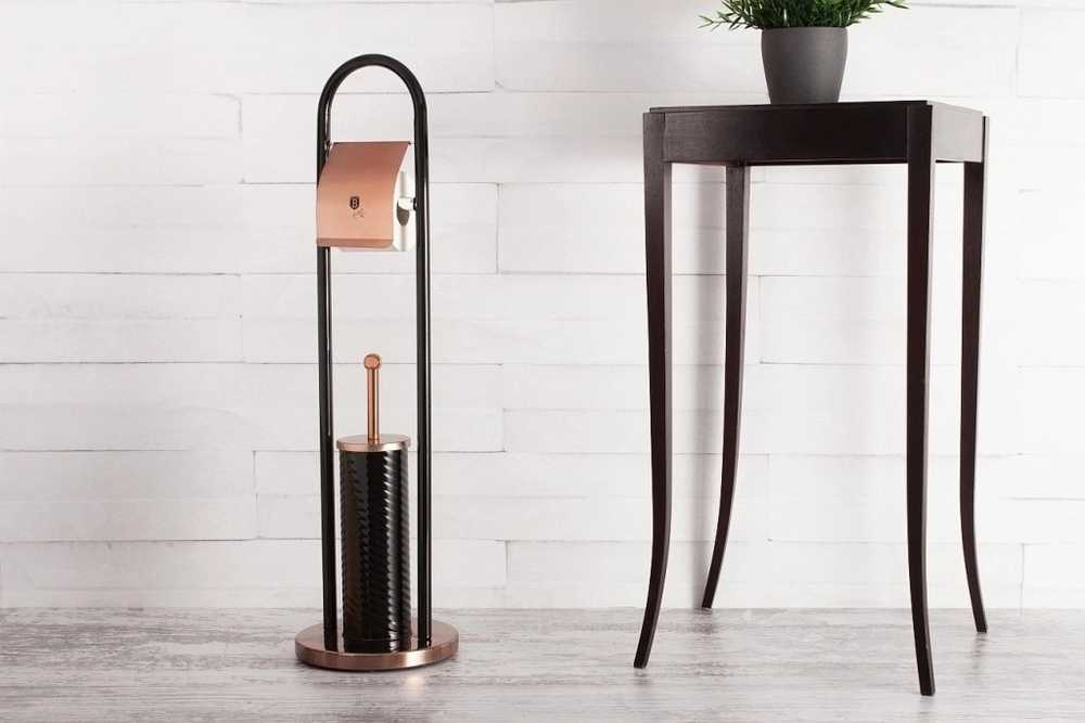 Berlingerhaus WC sada nerez Black Rose Collection 80 cm