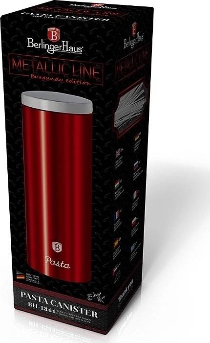 Berlingerhaus Dóza na těstoviny Metallic red Passion Collection 