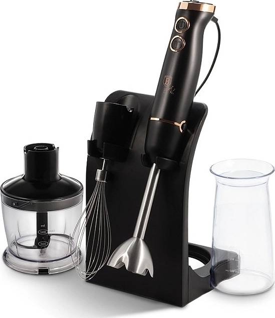 Berlingerhaus Mixér tyčový s příslušenstvím 500 W Black Rose Collection