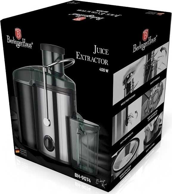 Berlingerhaus Odšťavňovač 400W Royal Black Collection 