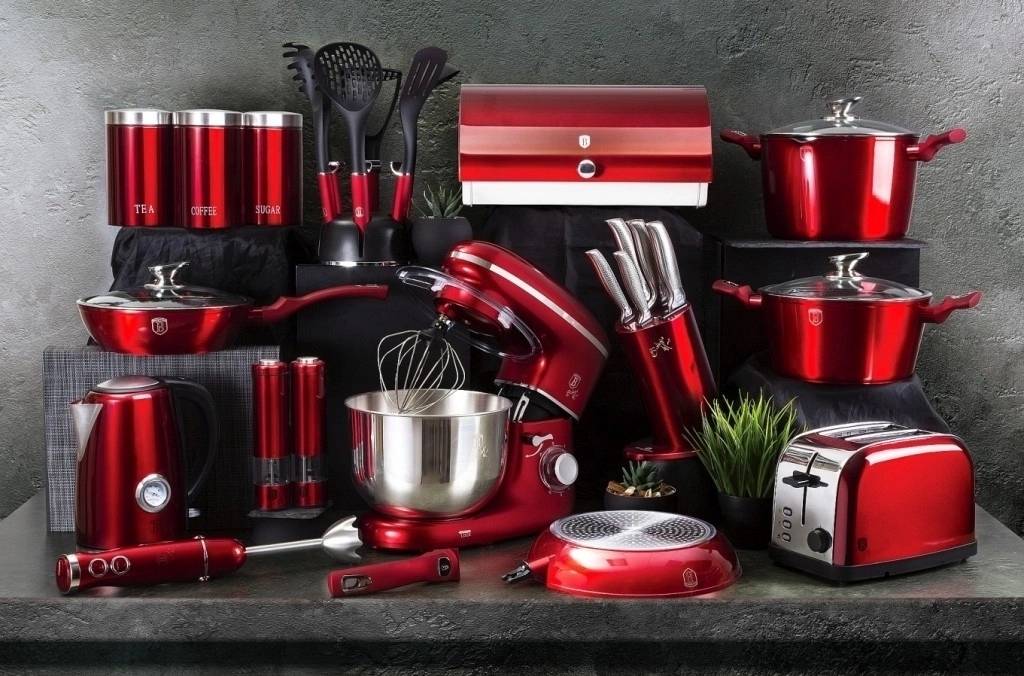 Berlingerhaus Osobní váha Smart s tělesnou analýzou 150 kg Burgundy Metallic Line 