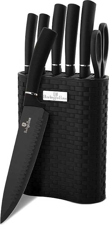 Berlingerhaus Sada nožů ve stojanu 7 ks Royal Black Collection 