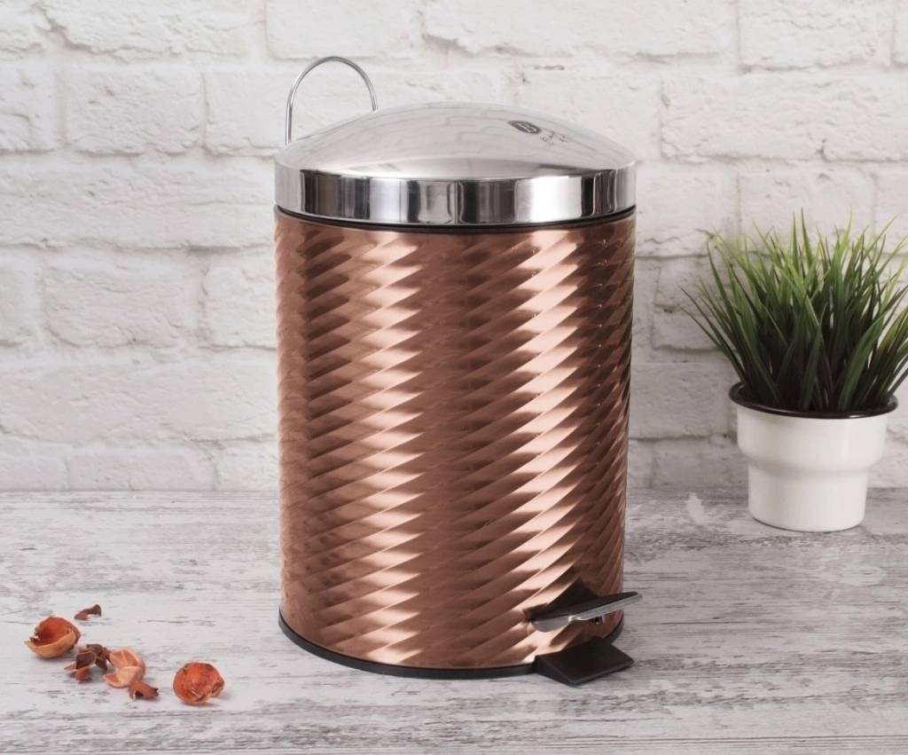 Berlingerhaus Koš odpadkový nerez 12 l Rosegold Metallic Line 