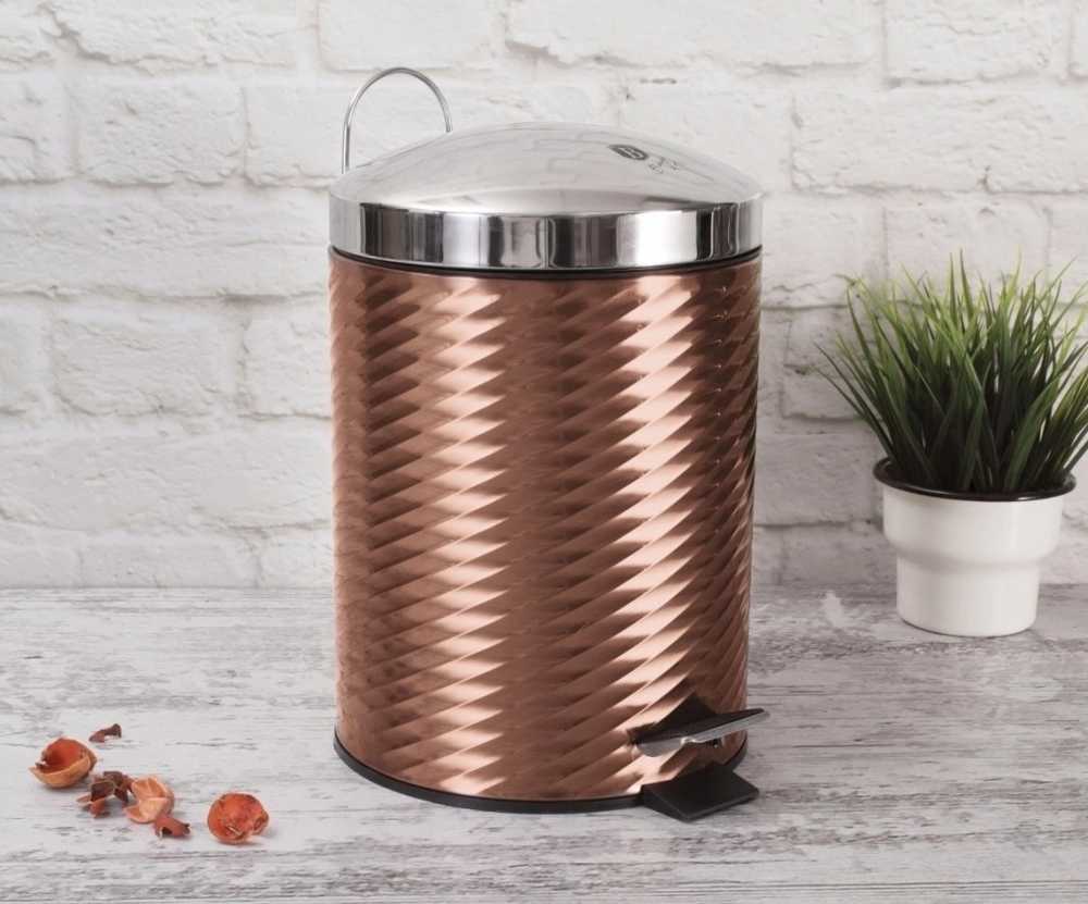 Berlingerhaus Koš odpadkový nerez 12 l Rosegold Metallic Line 