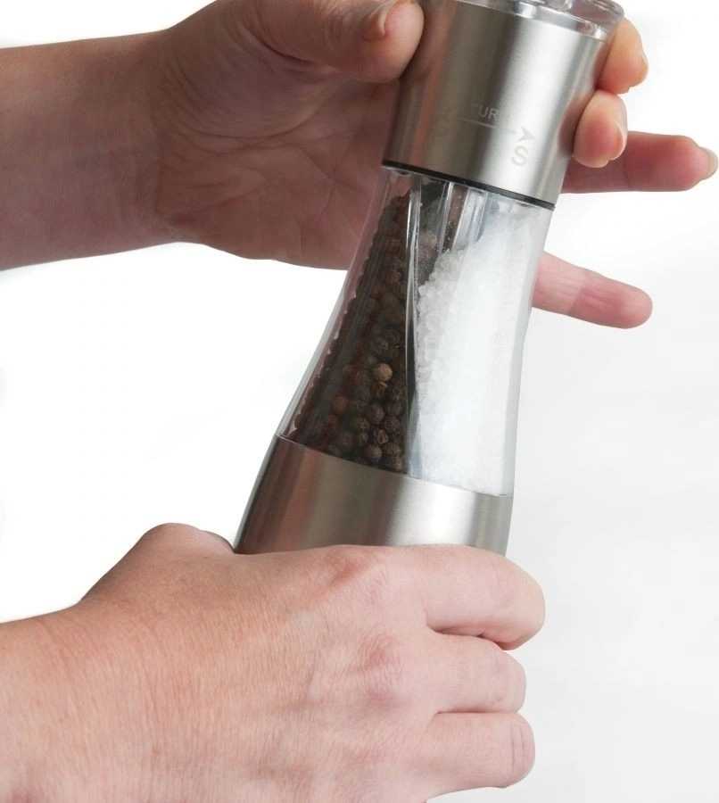 Berghoff Mlýnek na pepř a sůl nerez dvojitý DUO 