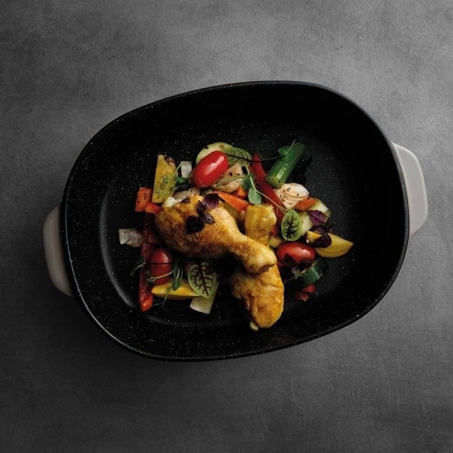 Berghoff Zapékací mísa keramika / smalt GEM 33.5x24.5x7.5cm