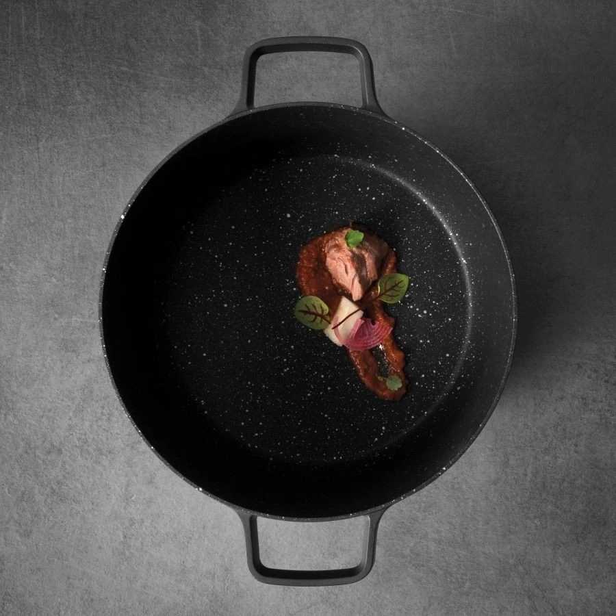 Berghoff Kastrol s poklicí s mramorovým povrchem GEM 20 cm