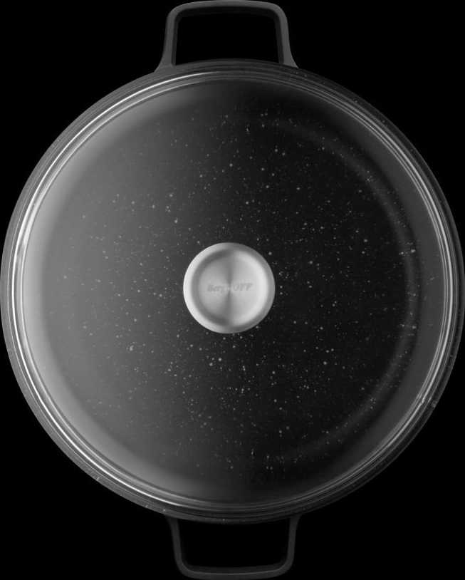 Berghoff Kastrol s poklicí s mramorovým povrchem GEM 28 cm 