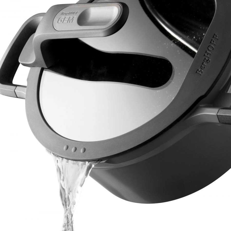 Berghoff Kastrol s poklicí na cezení GEM STAYCOOL 16 cm 