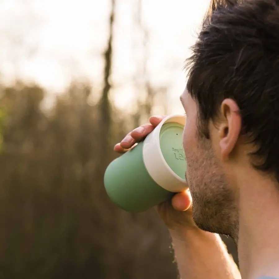 Berghoff Termohrnek porcelánový s měkčeným úchopem LEO 330 ml