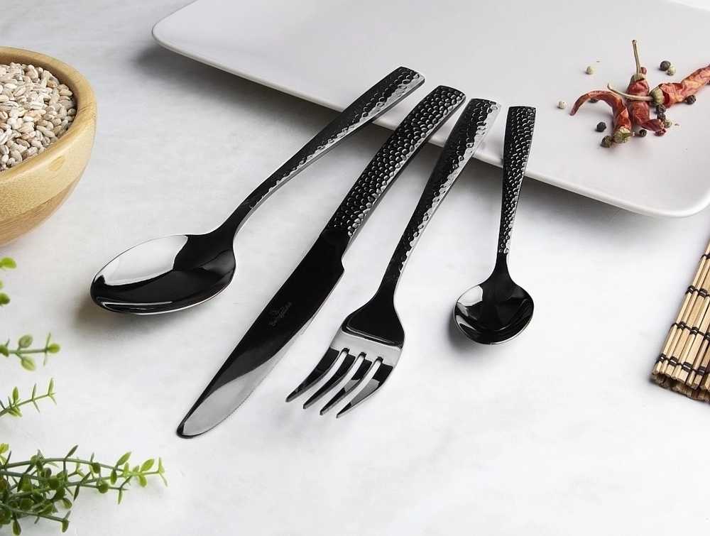 Berlingerhaus Sada příborů 24 ks nerez Royal Black Collection 