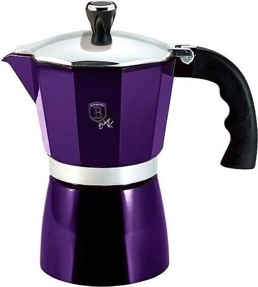 Berlingerhaus Konvice na espresso 3 šálky Purple Metallic Line 