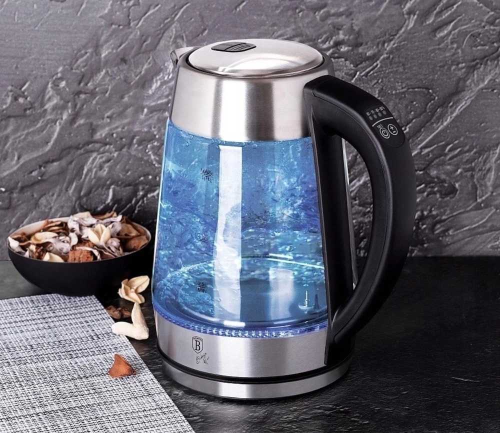 Berlingerhaus Rychlovarná konvice 1,7 l s nastavením teploty nerez 