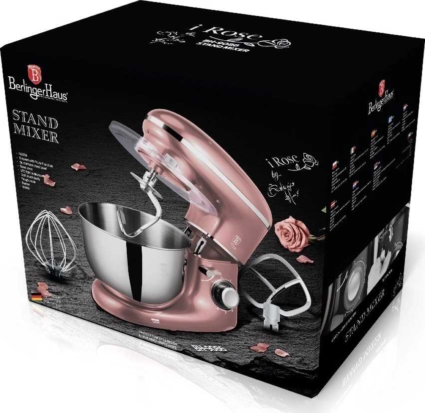 Berlingerhaus Kuchyňský robot 1300 W I-Rose Edition 