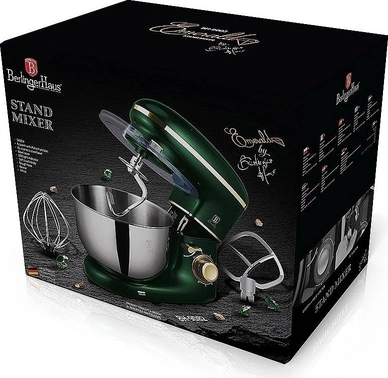 Berlingerhaus Kuchyňský robot 1300 W Emerald Collection