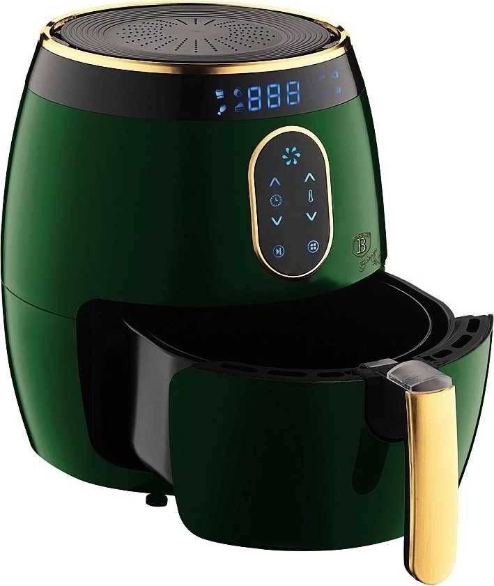 Berlingerhaus Horkovzdušná fritéza digitální 1350 W Emerald Collection 