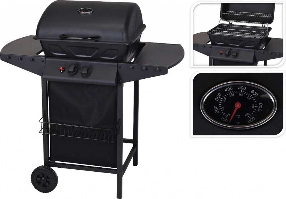 Progarden Plynový gril VAGGAN PRO 2 hořáky