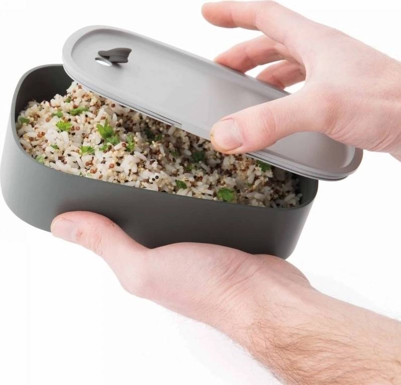 Berghoff Box na svačinu dvojitý LEO šedá 