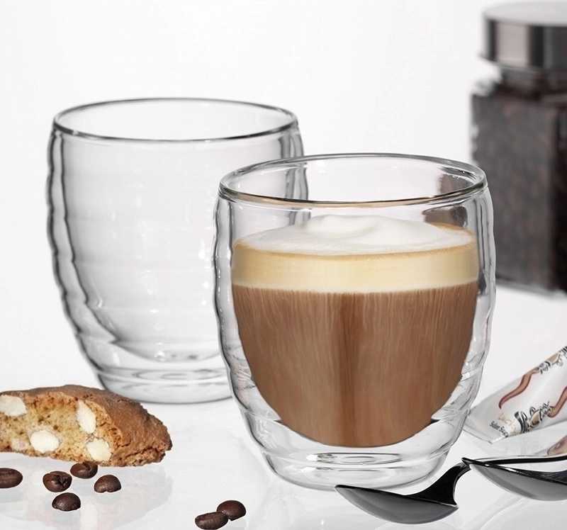 Kela Sklenice na cappuccino CESENA sada 2 ks, 200 ml 