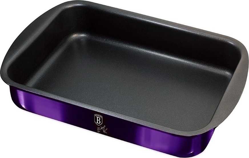 Berlingerhaus Pečící plech s titanovým povrchem Purple Metallic Line 40x28cm