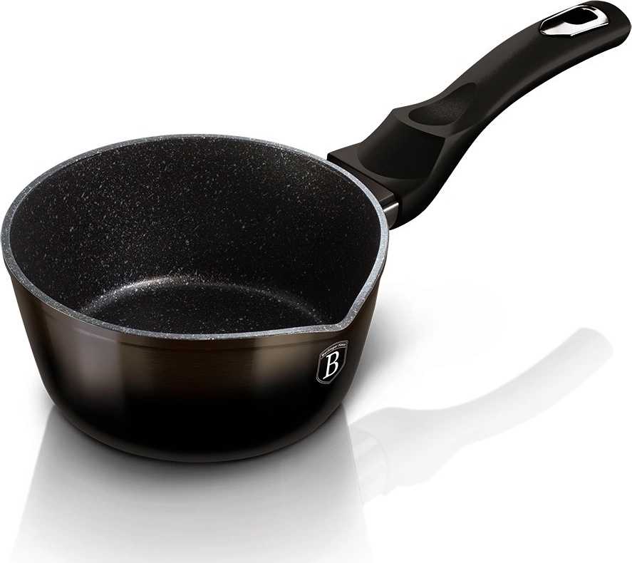 Berlingerhaus Rendlík s poklicí s mramorovým povrchem 16 cm Shiny Black Collection