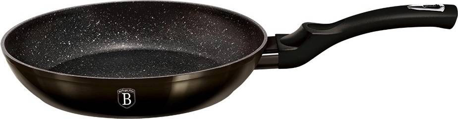 Berlingerhaus Pánev s mramorovým povrchem 24 cm Shiny Black Collection 