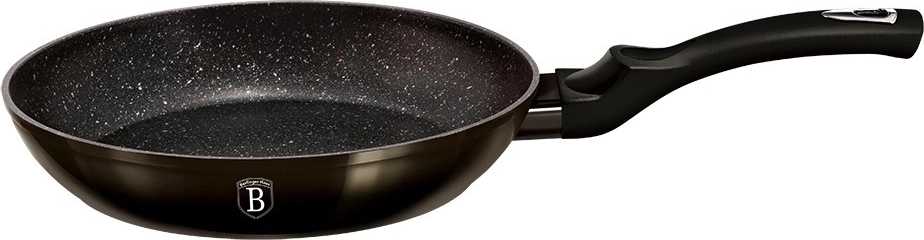 Berlingerhaus Pánev s mramorovým povrchem 24 cm Shiny Black Collection 