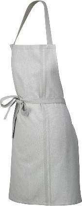 Kela Zástěra kuchyňská TIA 100% bavlna šedá 