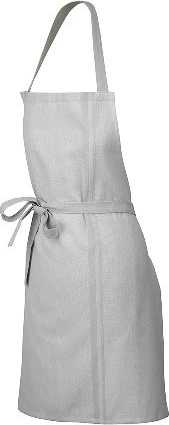 Kela Zástěra kuchyňská TIA 100% bavlna šedá 