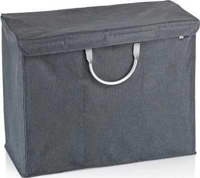 Kela Koš na prádlo na třídění trojitý PALMA antracit 