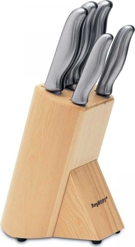 Berghoff Sada nožů ve stojanu nerez CREST 6 ks