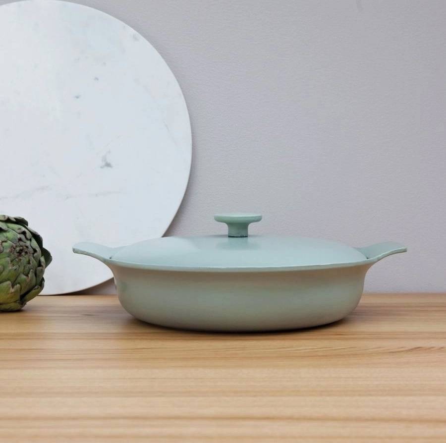 Berghoff Pekáč s poklicí litinový RON 28 cm zelená