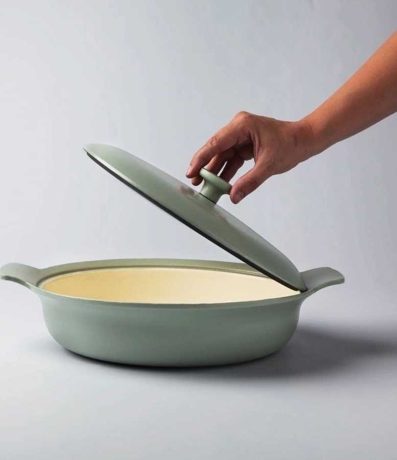 Berghoff Pekáč s poklicí litinový RON 28 cm zelená 