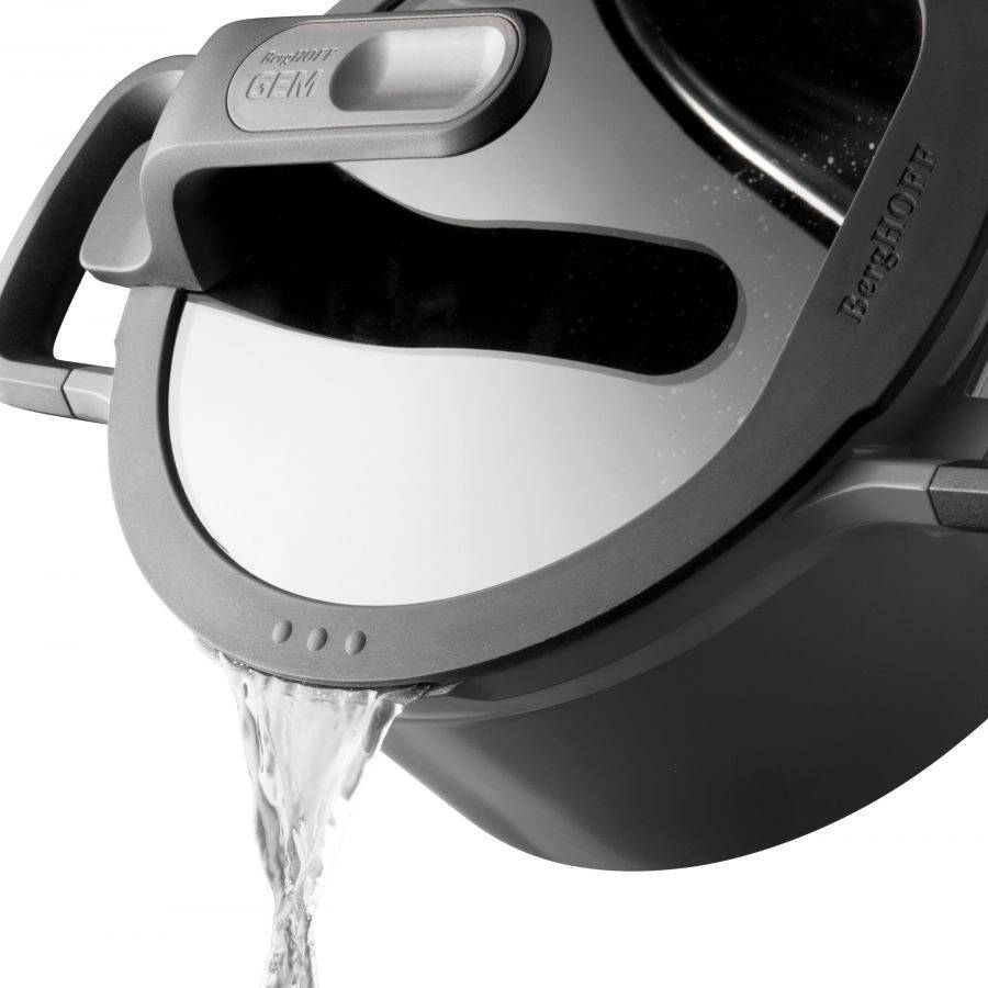 Berghoff Kastrol s poklicí na cezení GEM STAYCOOL 20 cm