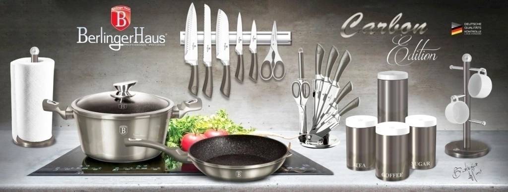 Berlingerhaus Sada nožů nerez 2 ks Carbon Metallic Line