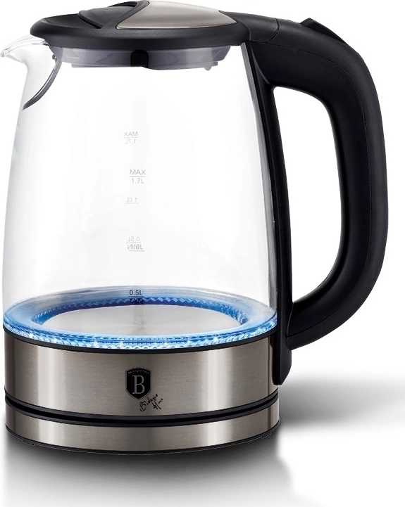 Berlingerhaus Rychlovarná konvice 1,7l 2200W Carbon Metallic Line 