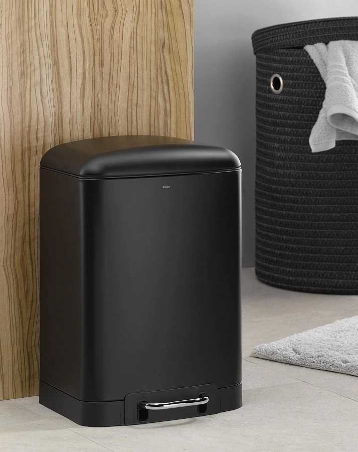Kela Odpadkový koš DAVINO 30 l černá 