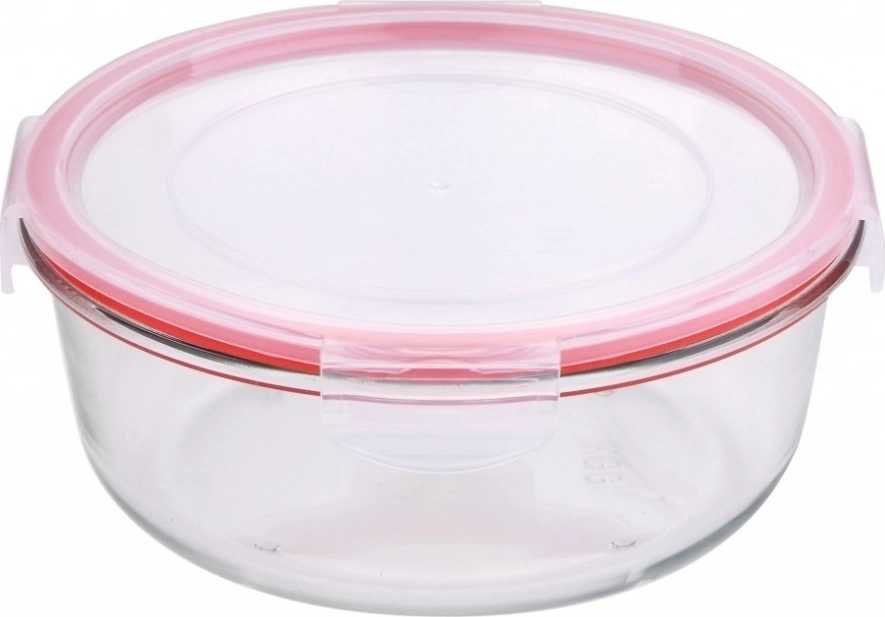 Bergner Dóza na potraviny skleněná se zaklapovacím víkem 1,2 l