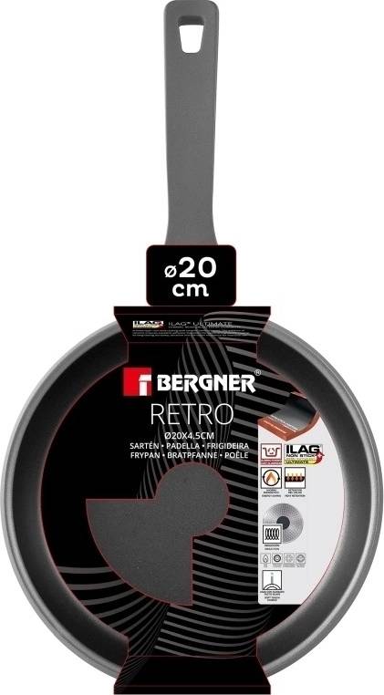 Bergner Pánev s nepřilnavým povrchem 20 cm RETRO 