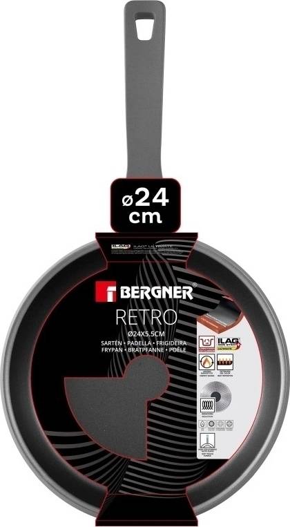 Bergner Pánev s nepřilnavým povrchem 24 cm RETRO 